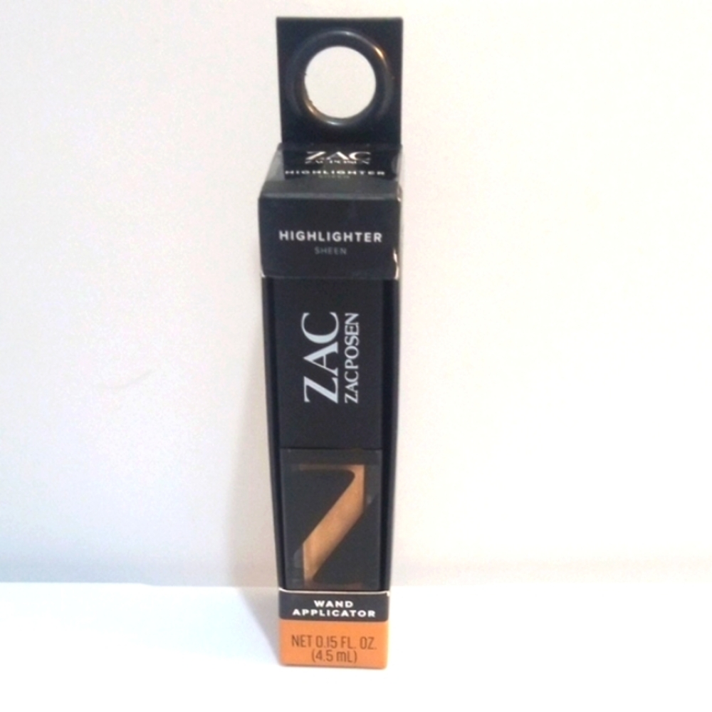 ZAC Zac Posen LIGHTWEIGHT GOLDEN BRONZE HIGHLIGHTER SHEEN WAND APPLICATOR NWT